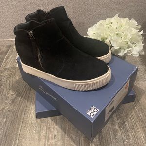 Suede Black Boot Booties